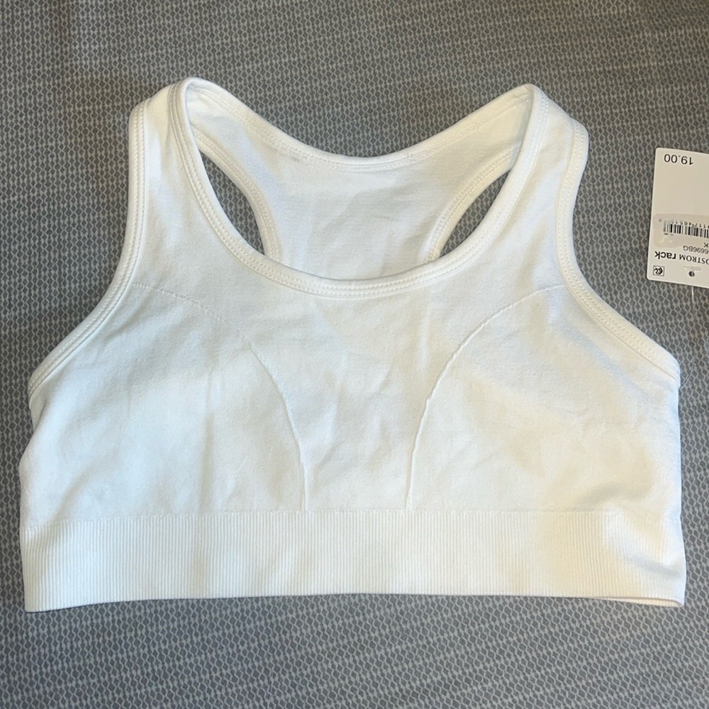Nordstrom Rack White Sports Bra